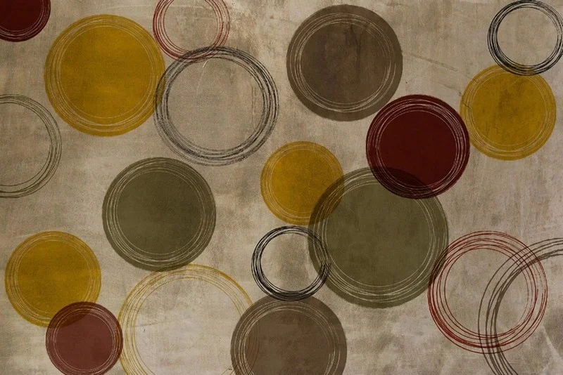 Geometrik modern temalı duvar kağıdı-geomt-249