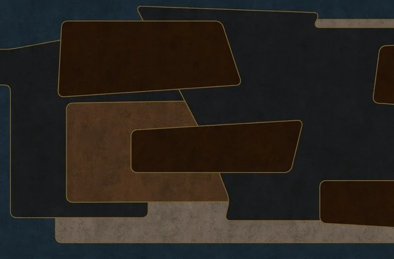 Geometrik modern temalı duvar kağıdı-geomt-253