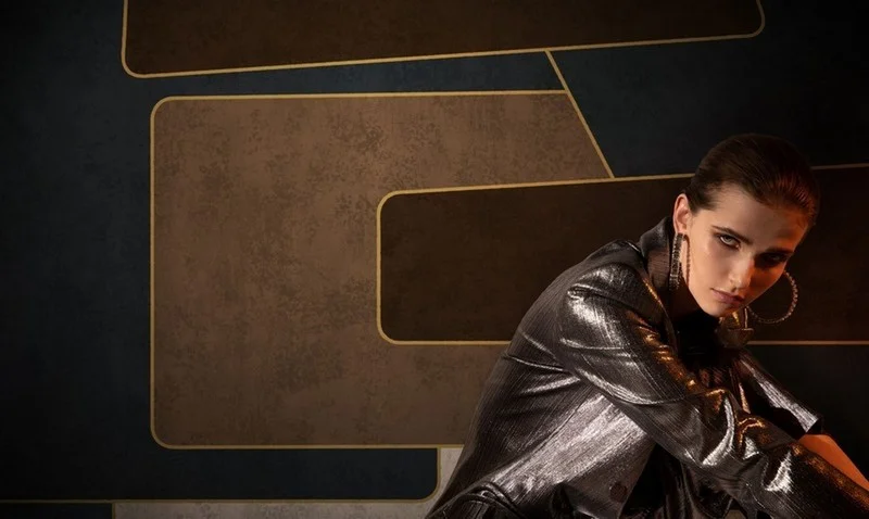 Geometrik modern temalı duvar kağıdı-geomt-253 - Görsel 2