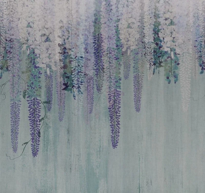 Çiçek Desenli Duvar Kağıdı-ckd-217