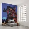 efsane zirhli savasci mandalorian temali 3d cocuk odasi duvar kagidi