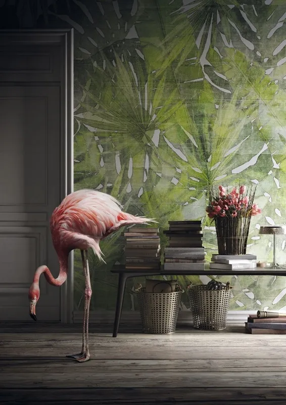 Yaprak Desenler duvar kağıdı-yprk-378 - Görsel 2