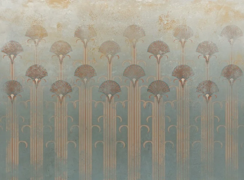 Trendyol antik mısır papirüs desenli duvar posteri bursa ve Hepsiburada art deco dikey çizgili bitki motifli duvar kağıdı modelleri bursa