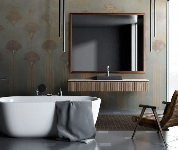 Trendyol antik mısır papirüs desenli duvar posteri bursa ve Hepsiburada art deco dikey çizgili bitki motifli duvar kağıdı modelleri bursa