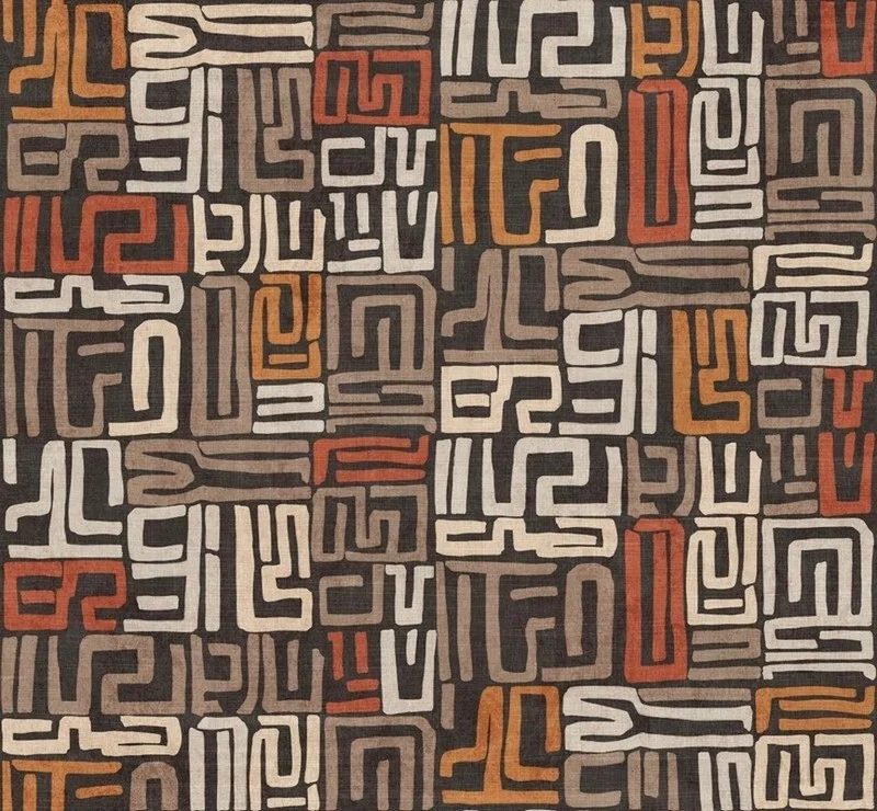 Geometrik modern temalı duvar kağıdı-geomt-298