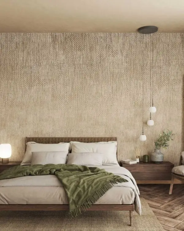 Trendyol bej hasır dokulu keten efektli duvar posteri bursa ve Hepsiburada modern jüt örgü desenli dekoratif duvar kağıdı modelleri bursa