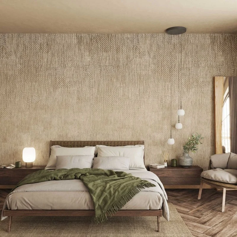 Trendyol bej hasır dokulu keten efektli duvar posteri bursa ve Hepsiburada modern jüt örgü desenli dekoratif duvar kağıdı modelleri bursa