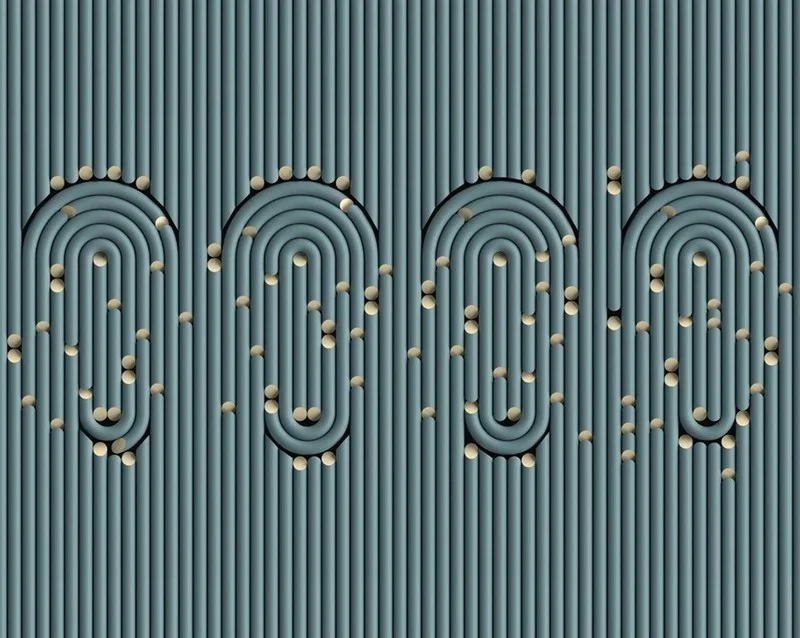 Geometrik modern temalı duvar kağıdı-geomt-304