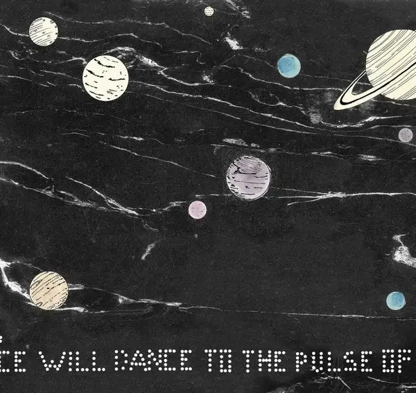 umudun nabzi tipografik uzay ve gezegen temali 3d duvar kagidi