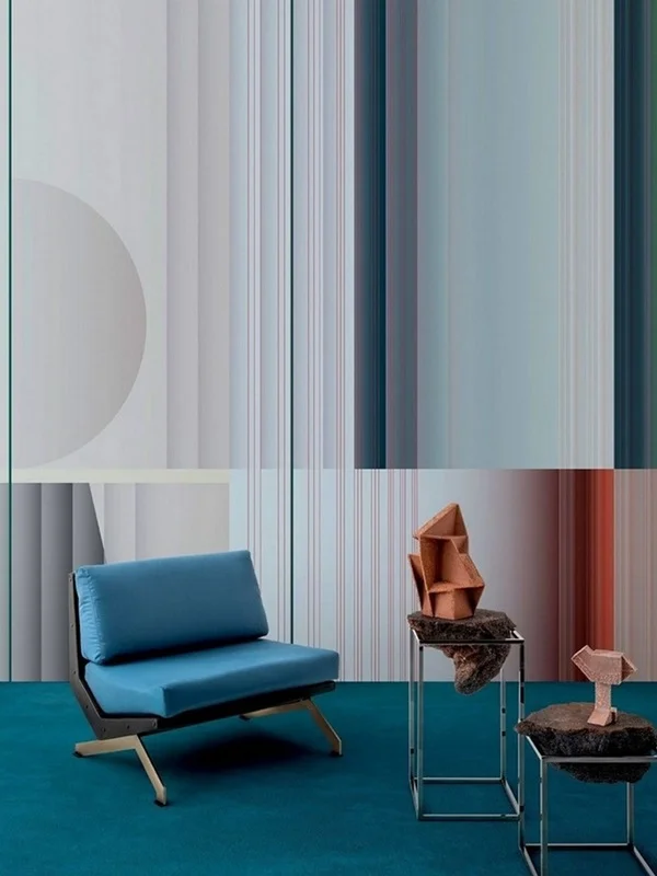 Geometrik modern temalı duvar kağıdı-geomt-340 - Görsel 2