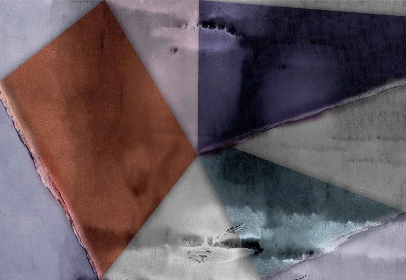 Geometrik modern temalı duvar kağıdı-geomt-335