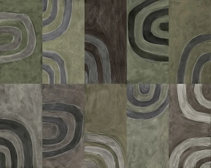 Geometrik modern temalı duvar kağıdı-geomt-317