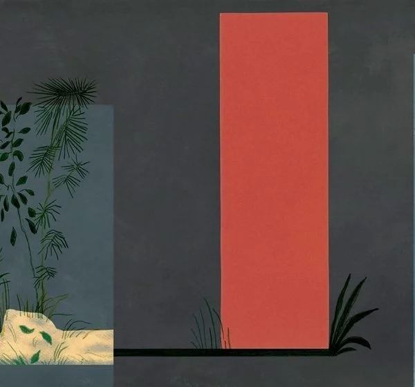 Geometrik modern temalı duvar kağıdı-geomt-319