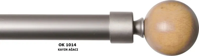 okinoks-1014-kayin-agaci-desenli-rustik-perde-askisi-25mm-aluminyum-set