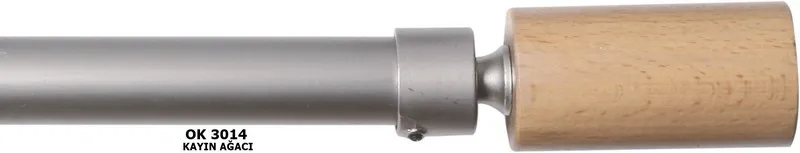 okinoks-3014-kayin-agaci-desenli-rustik-perde-askisi-25mm-aluminyum-set