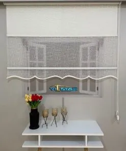 Çiftli tül stor perde