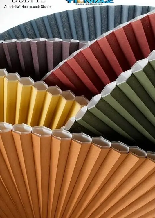 Duette Honeycomb Perde Modelleri - Isı Yalıtımlı Petek Perde Sistemleri
