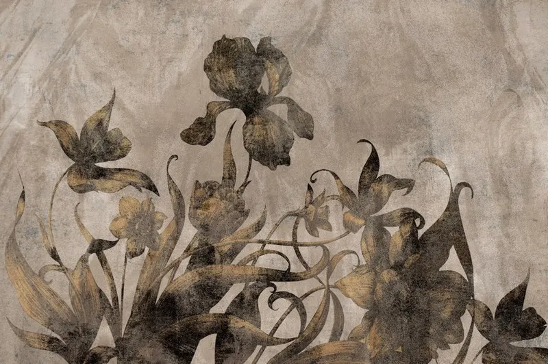 Çiçek Desenli Duvar Kağıdı-ckd-329 - Görsel 2