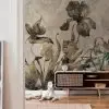 Çiçek Desenli Duvar Kağıdı-ckd-329