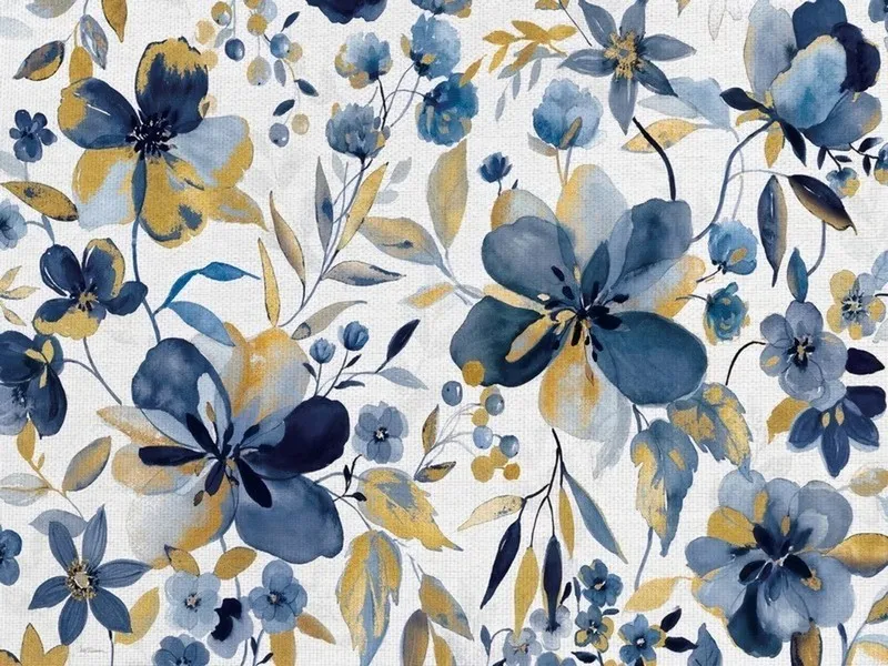 Çiçek Desenli Duvar Kağıdı-ckd-420