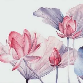 Çiçek Desenli Duvar Kağıdı-ckd-426