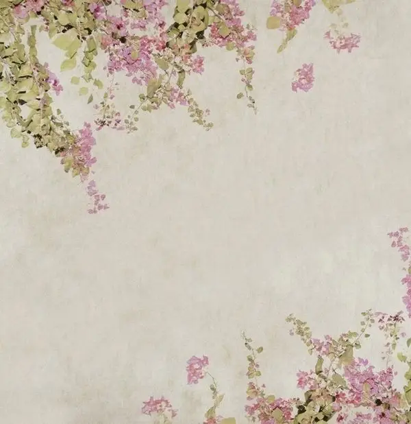 Çiçek Desenli Duvar Kağıdı-ckd-466