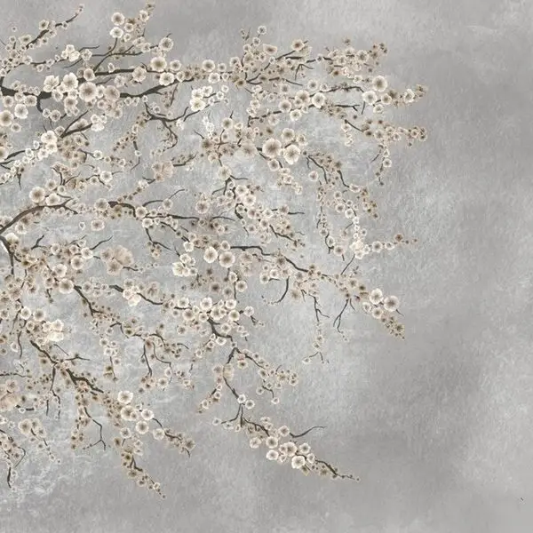 Çiçek Desenli Duvar Kağıdı-ckd-477