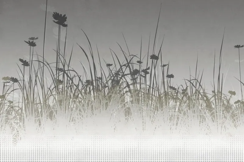 Çiçek Desenli Duvar Kağıdı-ckd-334 - Görsel 2