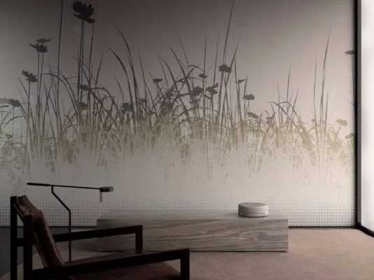 Çiçek Desenli Duvar Kağıdı-ckd-334