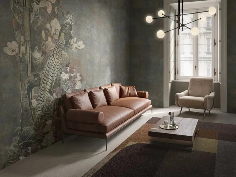 Çiçek Desenli Duvar Kağıdı-ckd-430