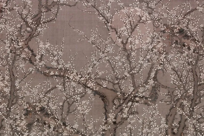 Çiçek Desenli Duvar Kağıdı-ckd-307 - Görsel 2