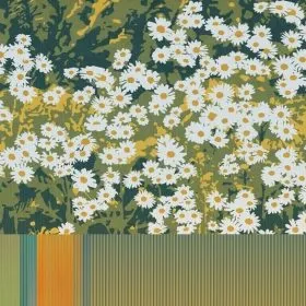 Çiçek Desenli Duvar Kağıdı-ckd-332