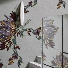 Çiçek Desenli Duvar Kağıdı-ckd-300