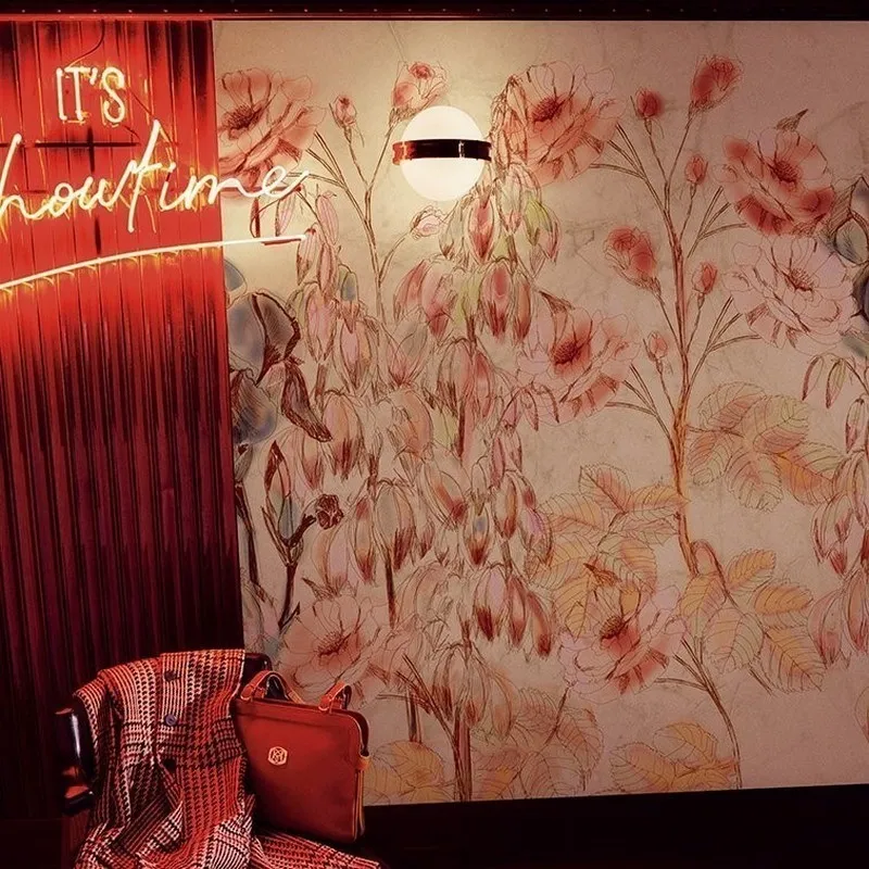 Çiçek Desenli Duvar Kağıdı-ckd-301