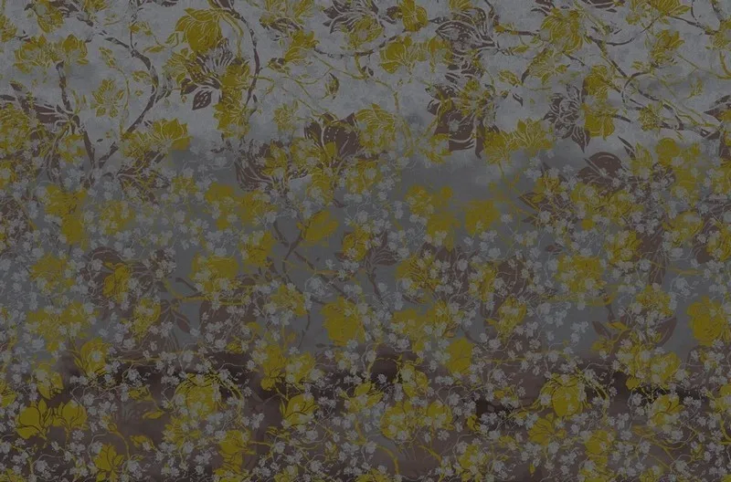 Çiçek Desenli Duvar Kağıdı-ckd-303 - Görsel 2