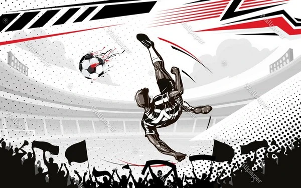 Trendyol siyah beyaz futbolcu duvar kağıdı bursa ve Hepsiburada kartal temalı sporcu poster